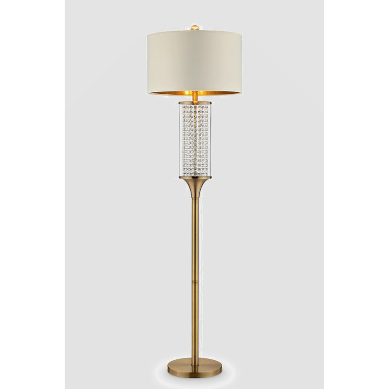 Krisna 62.25'' LED Column Floor Lamp
