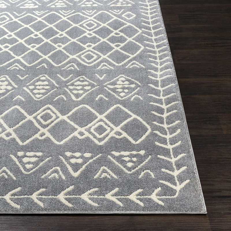 Bowles Geometric Indoor Rug, Round 7'10"
