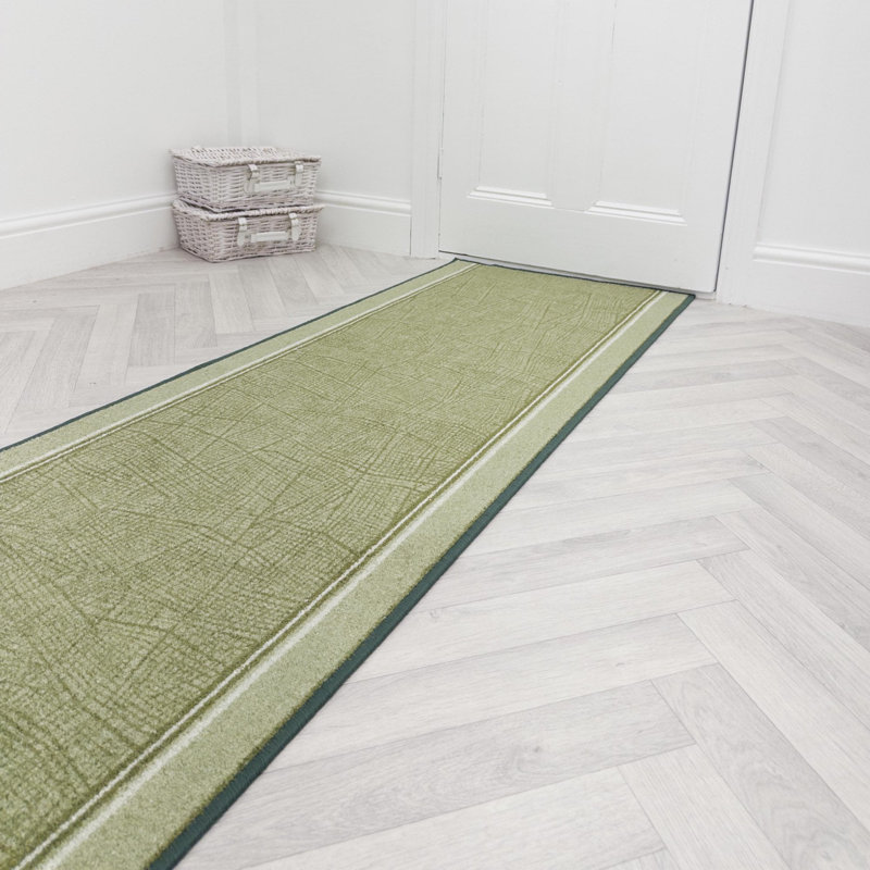Runner Abstract Machine Tufted Area Rug, Runner 100 x 420cm