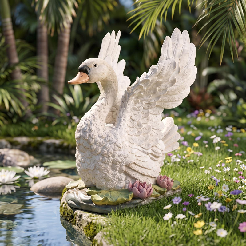 Statue majestueuse du lac Swan, Simple