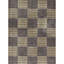 Gabbeh Wool Checkered Area Rug in Purple/Green-46360277