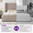 Deep Tufted Headboard Upholstered Wingback Bed-1104464855-1077938632