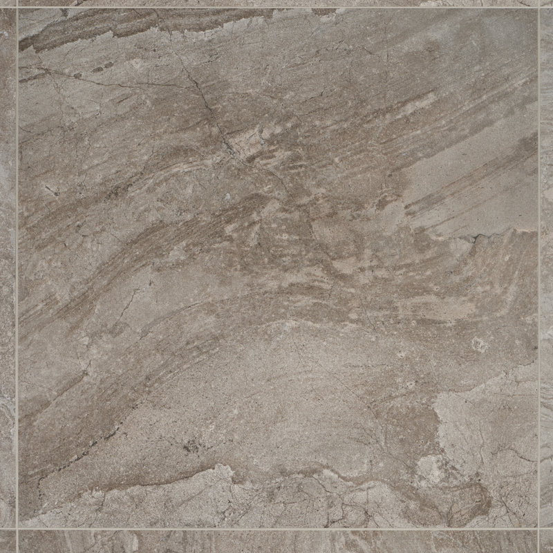 Esperanza X 35,43 po Carreau de plancher et de mur en porcelaine matte (17,43 pieds carrés / caisse), Gris perle
