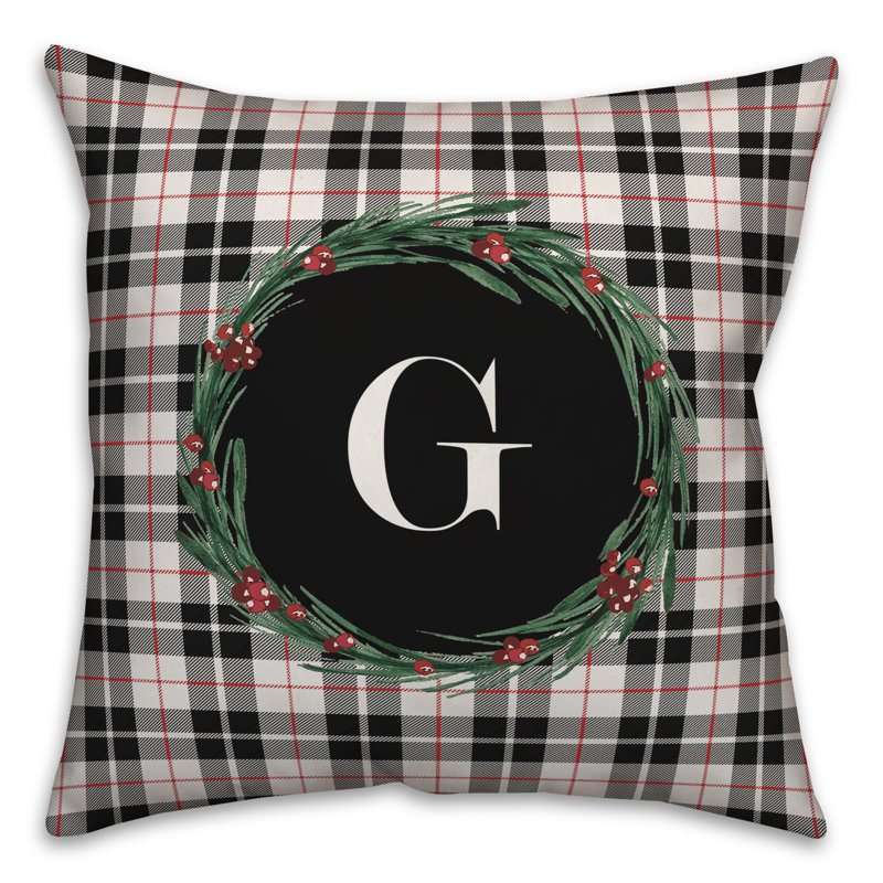 Housse de coussin carré et insert, G