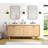 Adele 72 " Freestanding Standard Double Bathroom Vanity Base-92320023