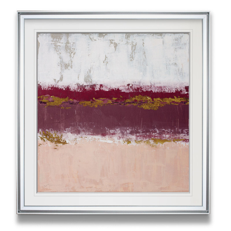 «Springtime in Sedona I», reproduction d'art sur papier, H 37 po x l 37 po x P 1,5 po, Cadre argenté