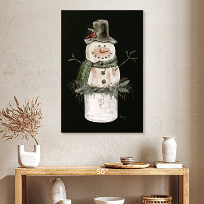 Bonhomme de neige Lelend dans un pot