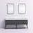 71.7'' Double Bathroom Vanity with Stone Top-1995835554