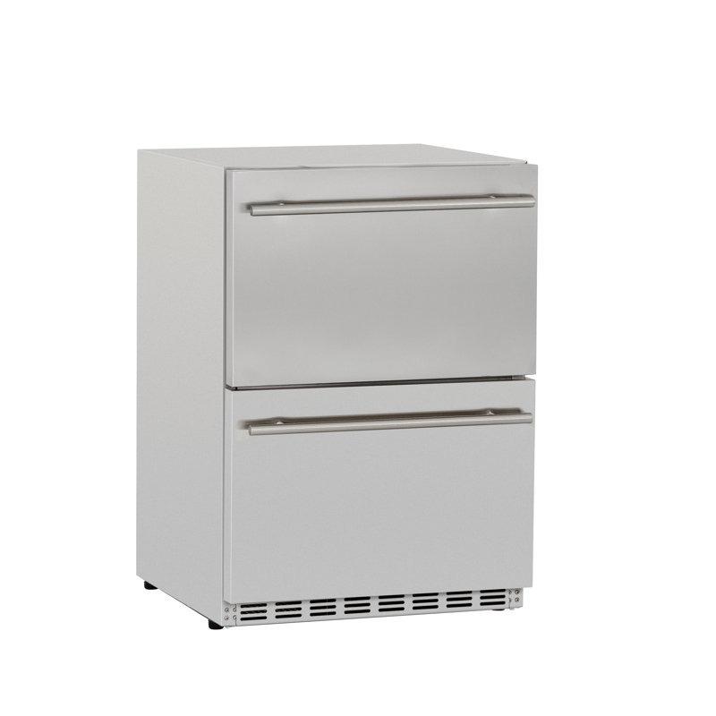 Summerset 28" 5.3 Cubic Feet Drawer Refrigerator with Water and Ice Dispenser