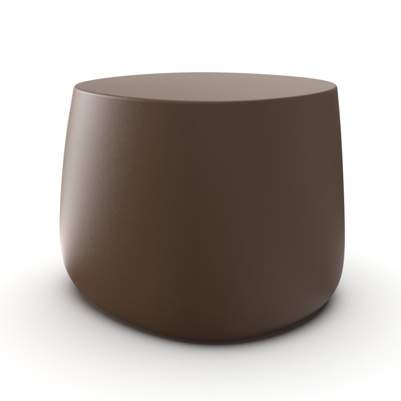 Stone Low Table, Brown
