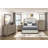 1Pc King Panel Bed