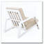Fauteuil club en bois d'acacia, confort élégant, utilisation polyvalente-1456568969