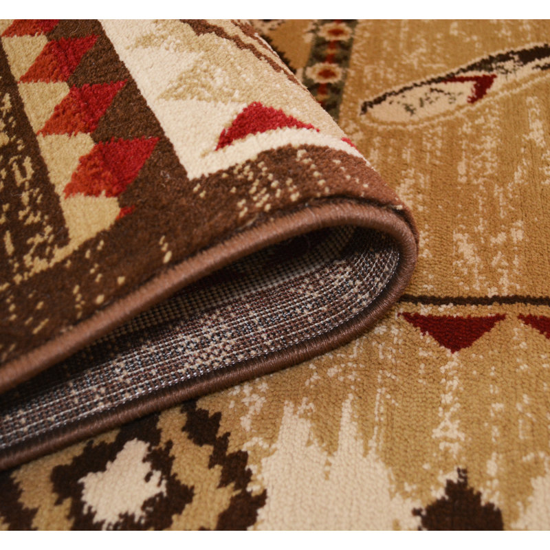 Seagle Southwestern Indoor Rug, Rectangle 5'3" x 7'3"