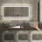 Wall Mount Anti-Fog Oversized Frameless Lighted Bathroom Mirror/ LED Bathroom Mirror-616980175-628156375