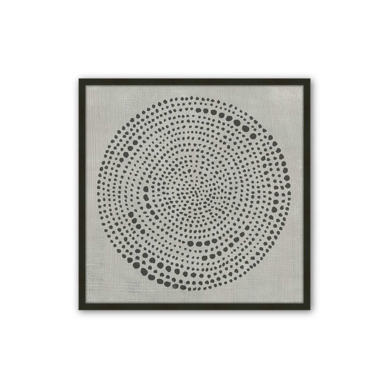 Mythos I par Chariklia Zarris - peinture encadrée, H 20 po x l 20 po, Cadre photo noir simple sans passe-partout