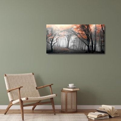 «Union Rustic PhotoINC Studio», reproduction d'art sur toile tendue: Autumn Woods