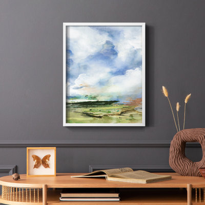 Spring Air II Framed Print - Solid Wood
