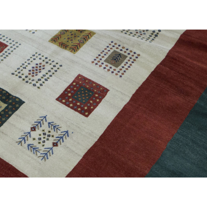 Hand-Knotted High-Quality Red Area Rug