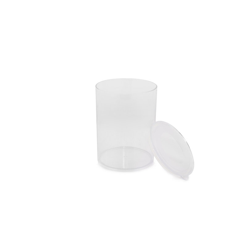 Ensemble de boîte de rangement en plastique transparent (6 pièces), 10 x 10 x 13,5 pouces | 100% sans BPA, va au lave-vaisselle | Idéal pour organiser la maison, le bureau ou l'artisanat | Contenants durables et polyvalents pour tous vos besoins