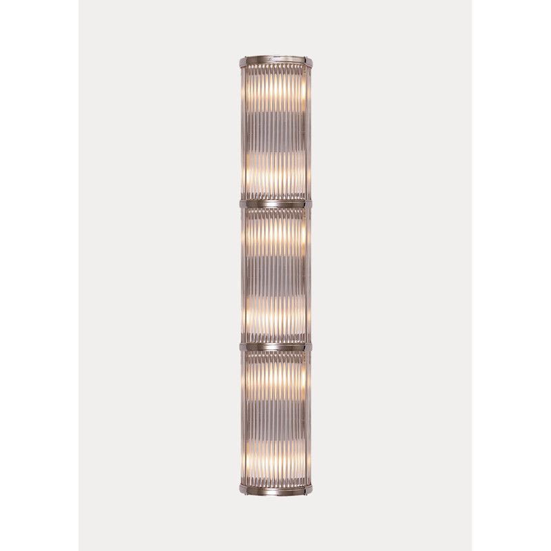Ralph Lauren Allen Large Linear Sconce, Polished Nickel