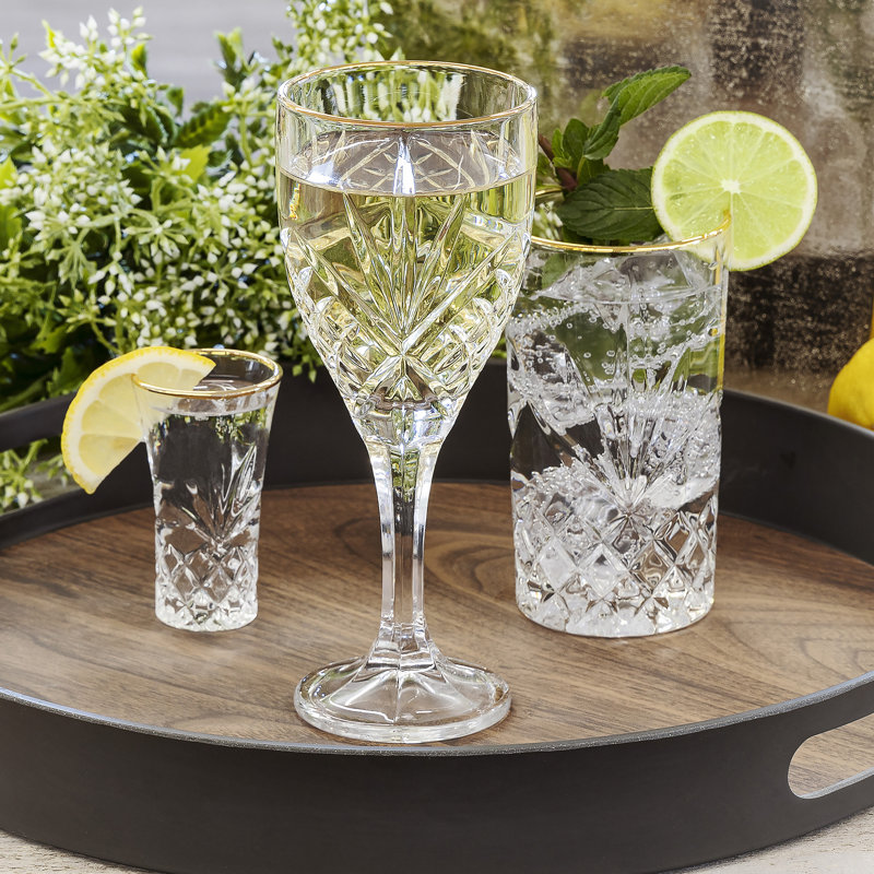 Ashland 10 oz. Crystal Wine Glass Set