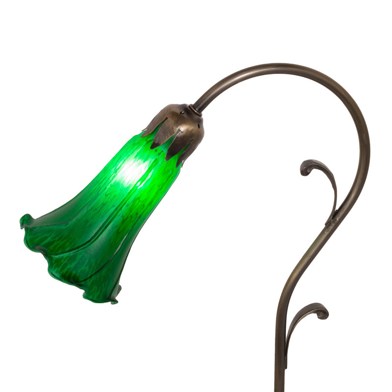 Frentz Arched Table Lamp, Green