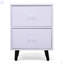 Ensemble de 2 tables de chevet modernes Mid-Century