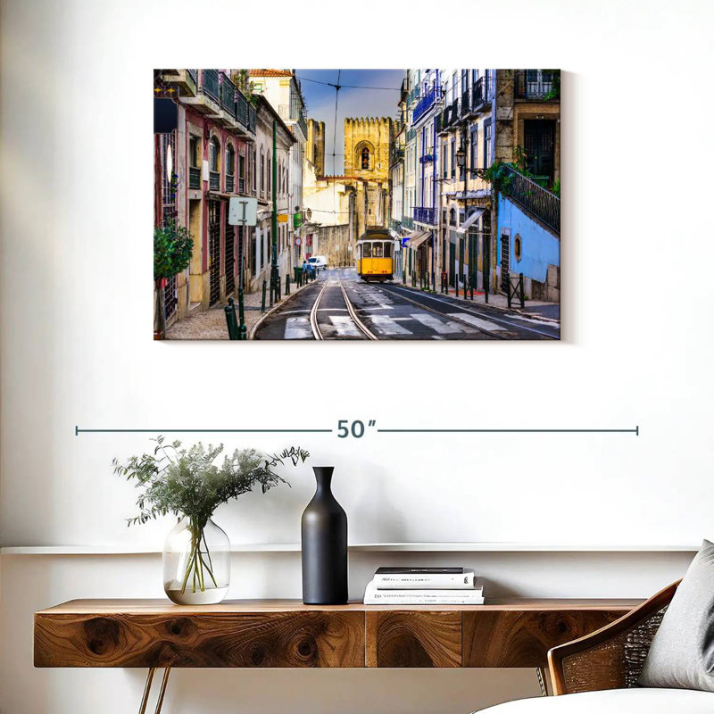 Sireci Old Lisbon Street, 24" H x 36" W