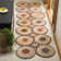 Doleman Hand Woven 70 Jute 30 Recycled Denim Fabric( Denim) Geometric Rug in Red/Natural