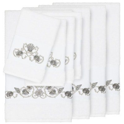 Bella 8 Piece Turkish Cotton Towel Set