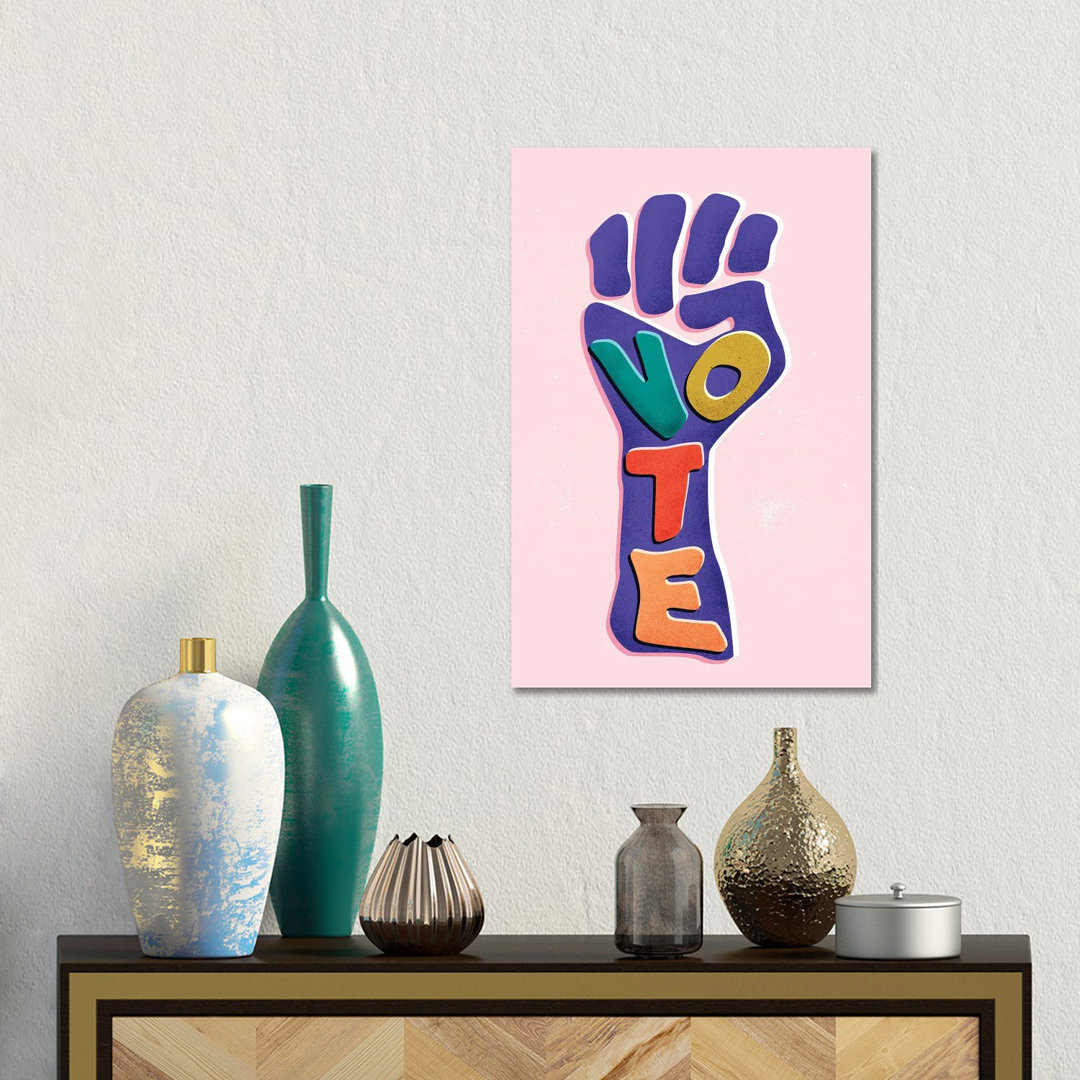 Vote by Show Me Mars - Gallery-Wrapped Canvas GiclÃ©e on Canvas
