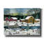  «Winter by the Boat House» par JL Munro, art mural sur toile, 54 po x 40 po-741310329