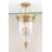 Hanover Glass Semi Flush Mount-412156230-412156234