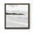 Toile avec cadre gris