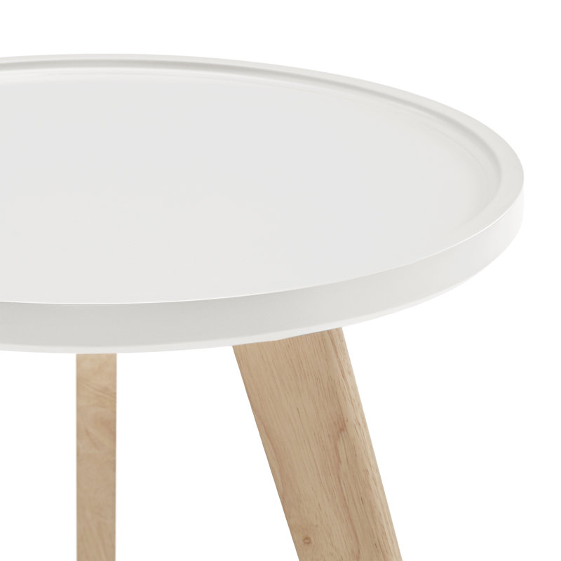 Table de bout Swofford, Blanc