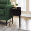 Table d'appoint, table d'appoint, table de bout, table de chevet, lampe, salon, chambre à coucher
