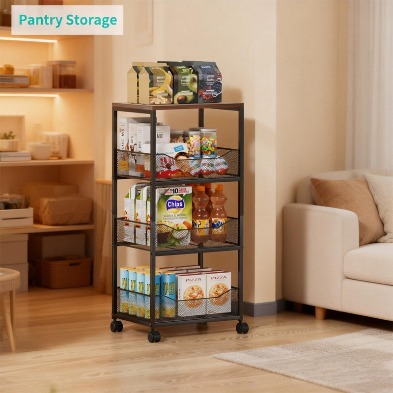 Metal Bar Cart