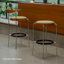 Chaise d'appoint verte sans dossier (ensemble de 2)-2055728339