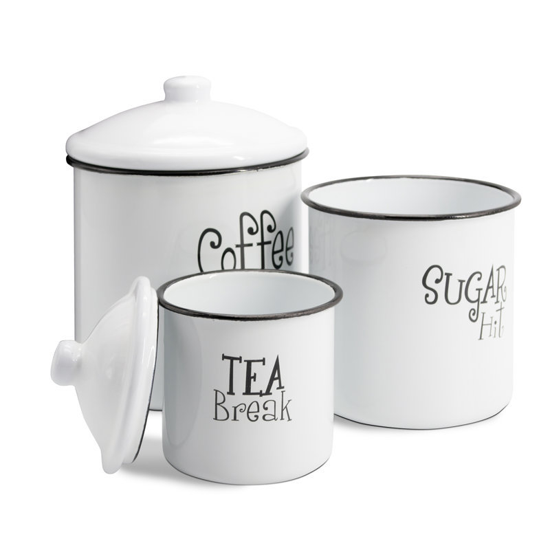 Metal Jar - Set of 3
