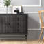Armoire d'appoint 31 po en bois massif à 1 porte-70850232