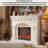 European-style simulated flame decorative electric fireplace-954911458