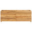 Raised Bed 150x40x55 cm Recycled Teak Wood and Steel