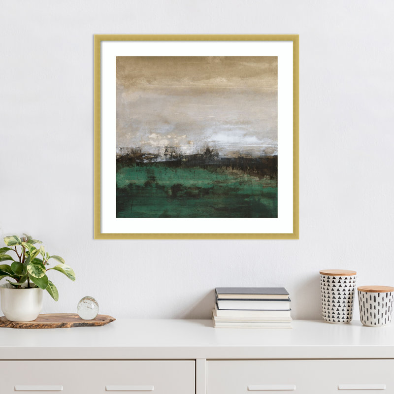 «In Quietude I» par Sharon Gordon, impression sur bois encadrée, H 25 po x l 25 po