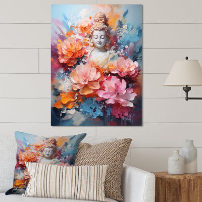 " Floral Buddha In Meditation II "