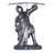Battle Knight Glass Figurine End Table