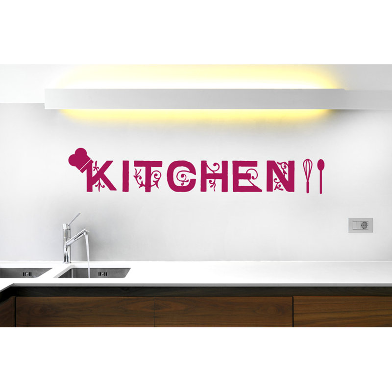 Food & Beverage Wall Decal, Violet, Medium