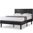 Amaar Vegan Leather Platform Bed-1836192414