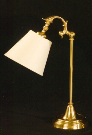 Crabtree Metal Table Lamp, Antique Silver