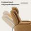 Fauteuil inclinable électrique rétro en cuir écologique-42250149