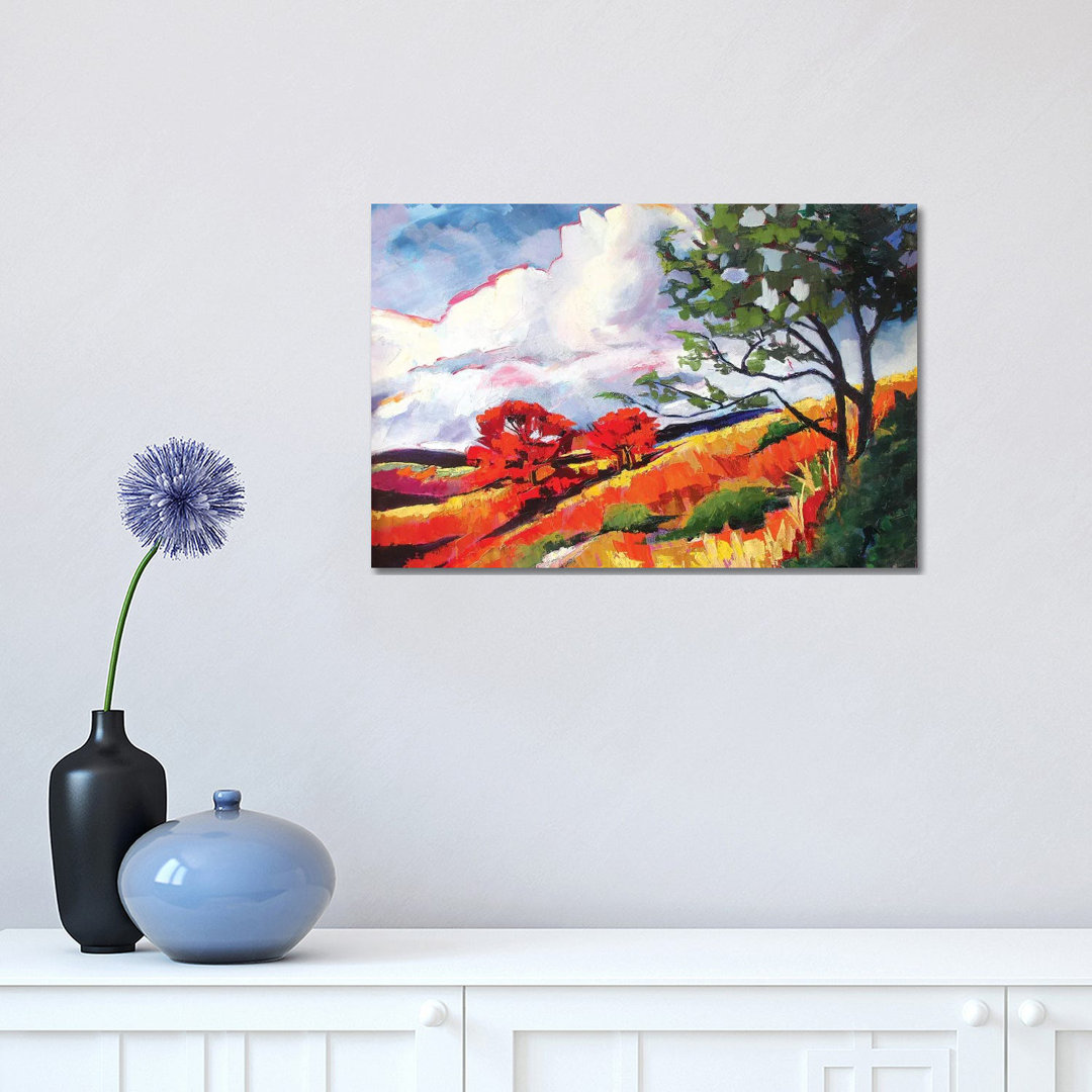 Sonoma Landscape by - Wrapped Canvas Painting